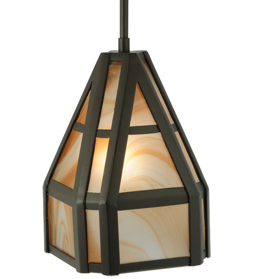 Meyda Tiffany Geometric 123897 Pendant Light - Timeless Bronze
