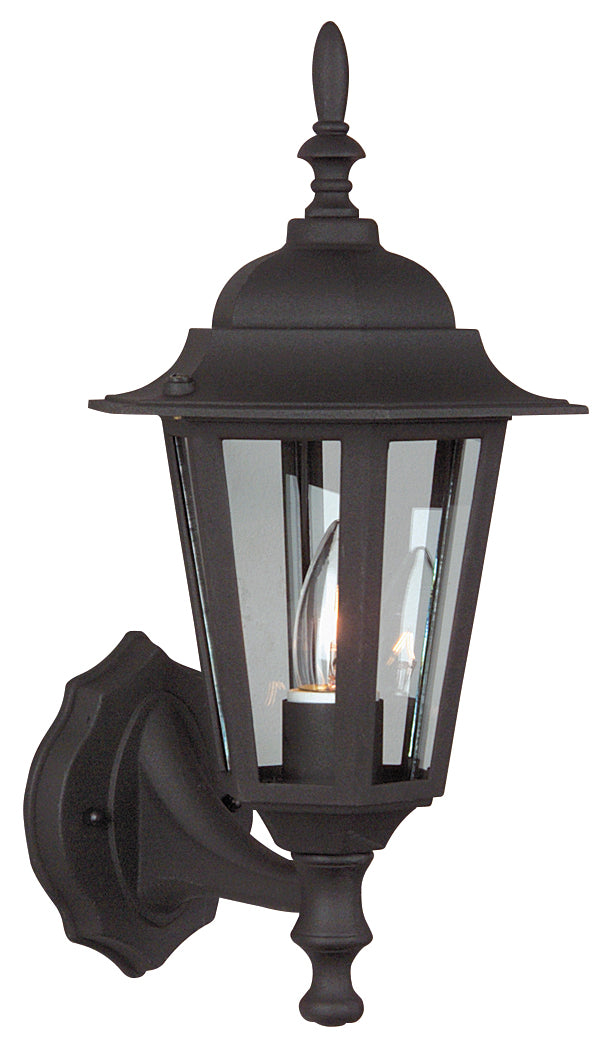 Craftmade Lighting Z150-TB  Straight Glass Cast Outdoor Textured Black