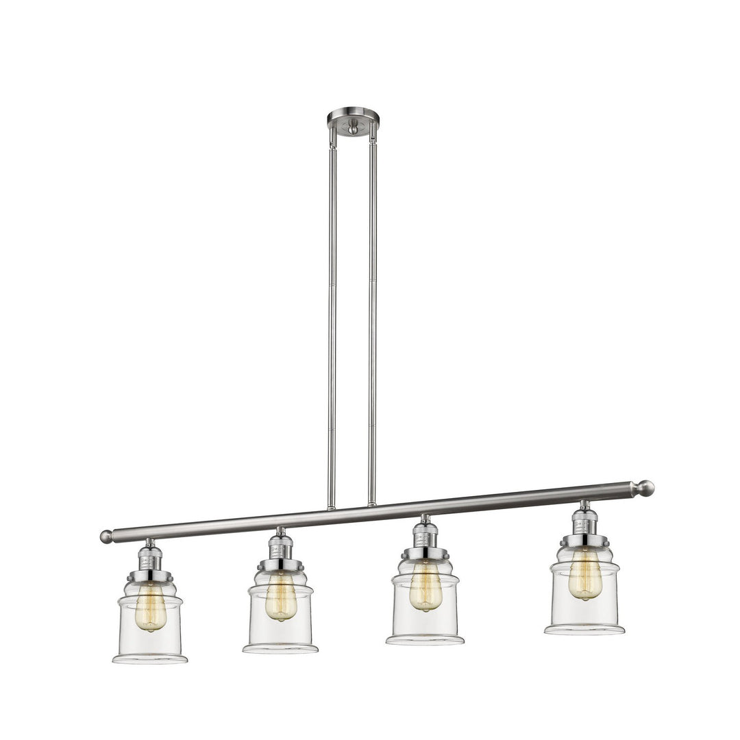 Innovations Franklin Restoration 214-SN-G182 Pendant Light - Brushed Satin Nickel