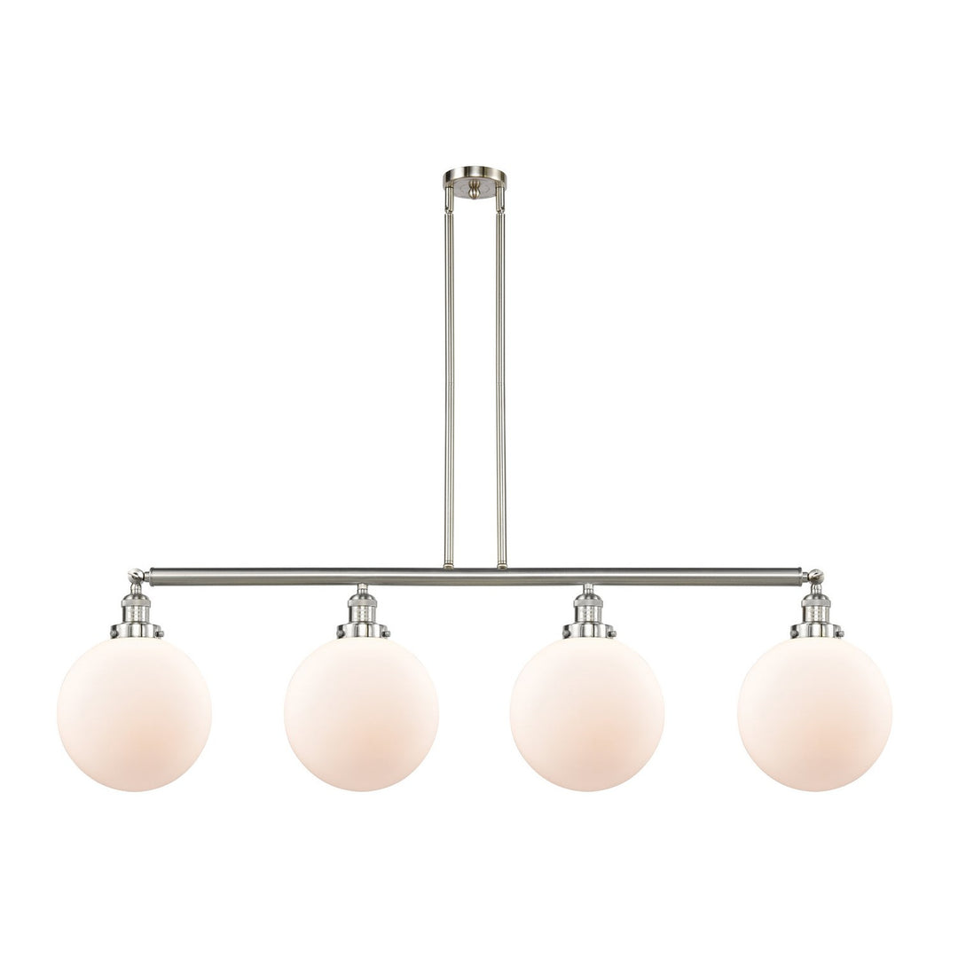 Innovations Franklin Restoration 214-SN-G201-10 Pendant Light - Brushed Satin Nickel