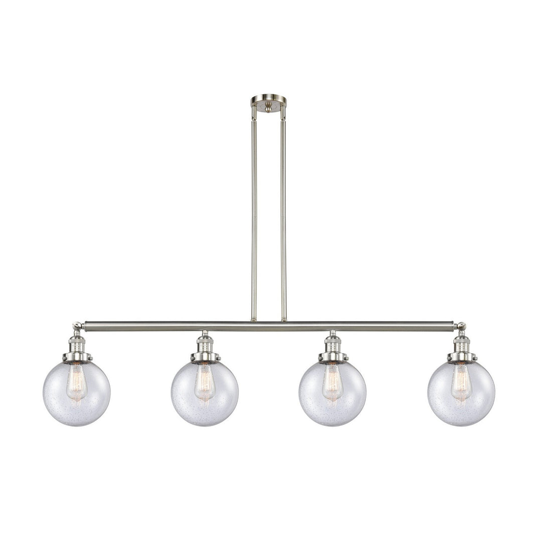 Innovations Franklin Restoration 214-SN-G204-8-LED Pendant Light - Brushed Satin Nickel