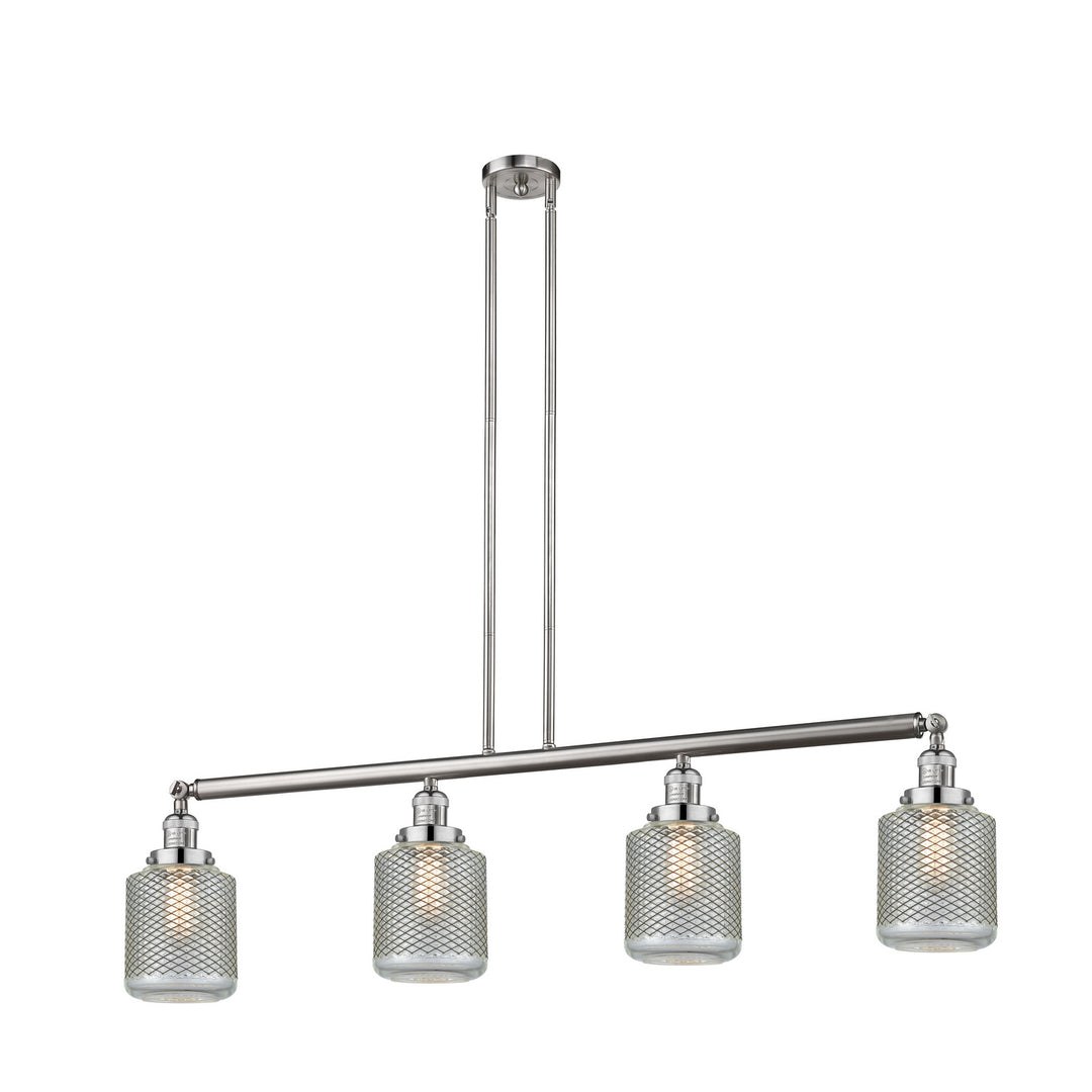 Innovations Franklin Restoration 214-SN-G262-LED Pendant Light - Brushed Satin Nickel
