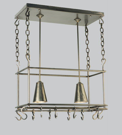 Meyda Tiffany Spartan 123933 Pendant Light - Steel