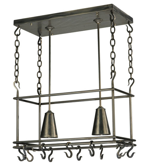 Meyda Tiffany Spartan 123933 Pendant Light - Steel