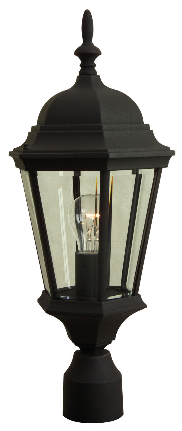 Craftmade Lighting Z255-TB  Straight Glass Cast Outdoor Textured Black