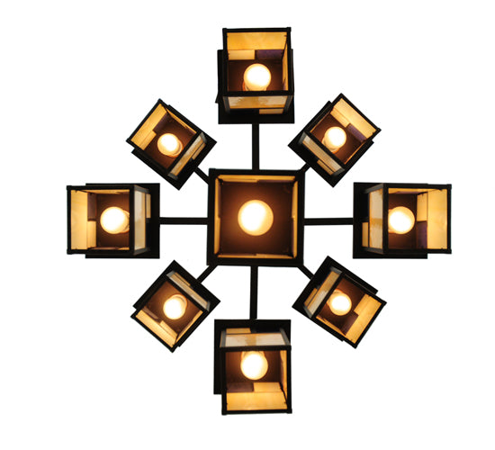 Meyda Tiffany Hyde Park 123938 Chandelier Light - Mahogany Bronze