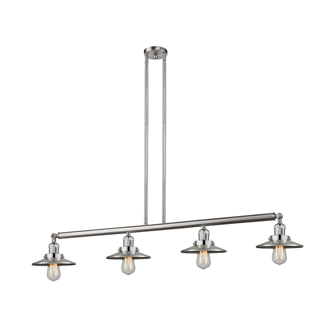 Innovations Franklin Restoration 214-SN-M2-LED Pendant Light - Brushed Satin Nickel