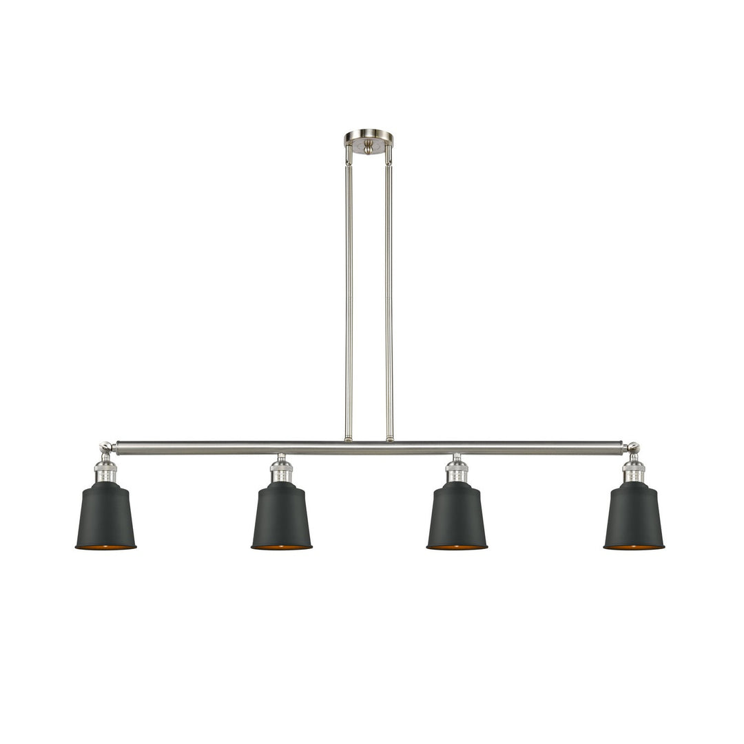 Innovations Franklin Restoration 214-SN-M9-BK-LED Pendant Light - Brushed Satin Nickel