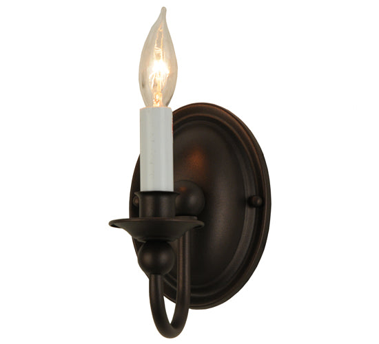 Meyda Tiffany Newton 123958 Wall Light - Mahogany Bronze