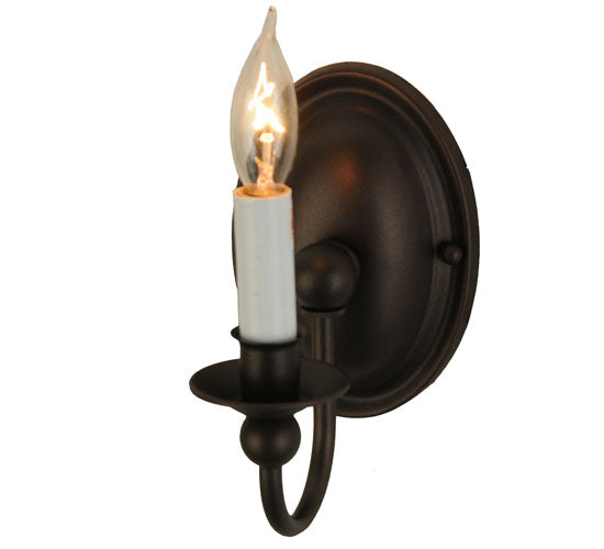 Meyda Tiffany Newton 123958 Wall Light - Mahogany Bronze