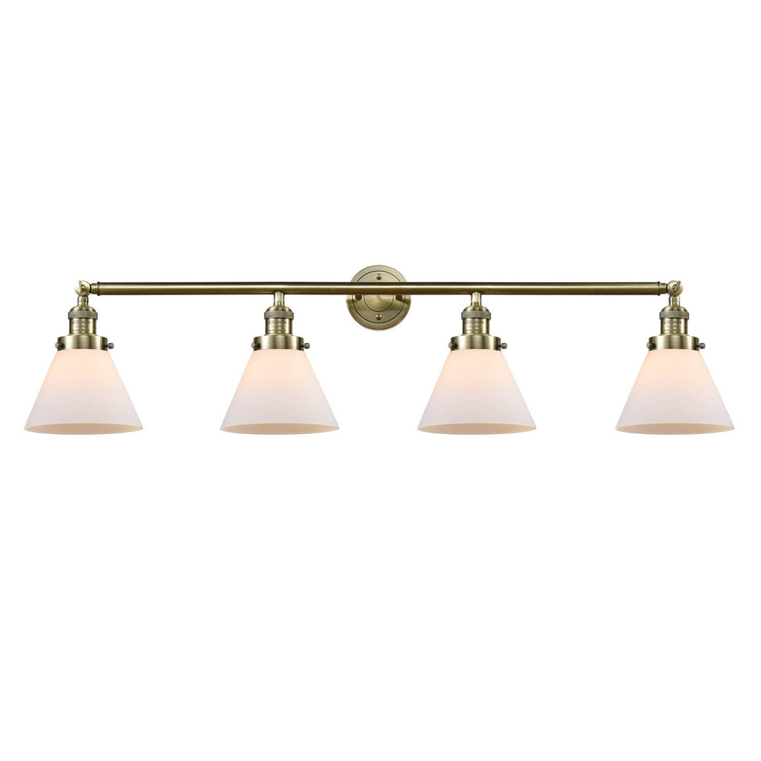 Innovations Franklin Restoration 215-AB-G41 Bath Vanity Light 44 in. wide - Antique Brass