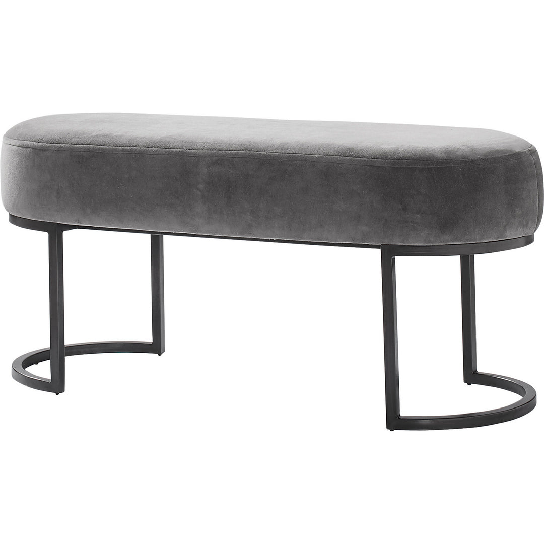 Renwil Lighting CHA072 Luanda Bench Furniture Gray