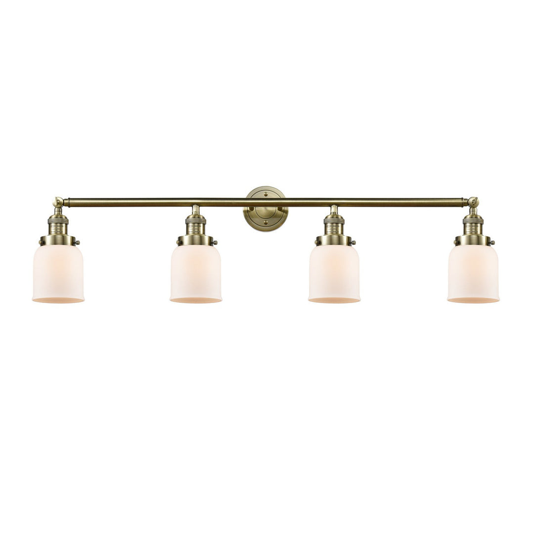 Innovations Franklin Restoration 215-AB-G51 Bath Vanity Light 42 in. wide - Antique Brass