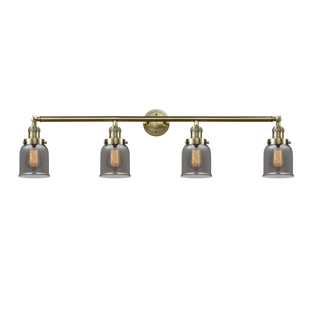 Innovations Franklin Restoration 215-AB-G53 Bath Vanity Light 42 in. wide - Antique Brass