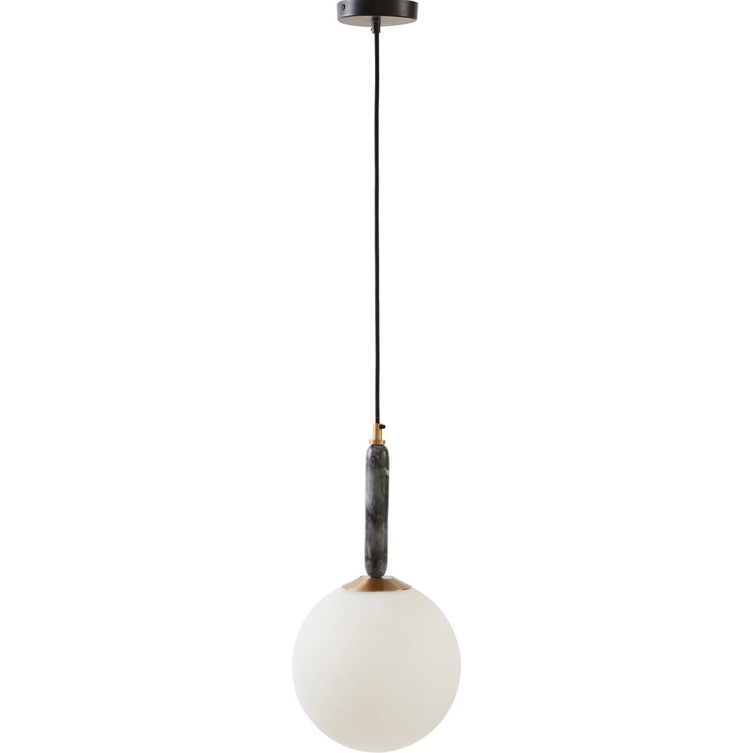 Renwil Rexton LPC4397 Pendant Light - Black/ Grey, Frost White