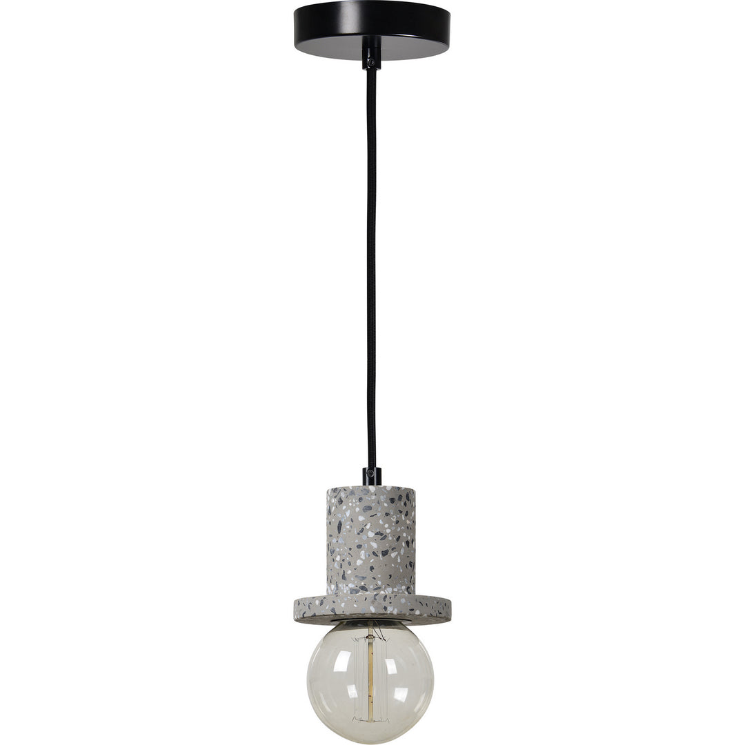 Renwil Paltrow LPC4399 Pendant Light - Grey With White & Black Speckles