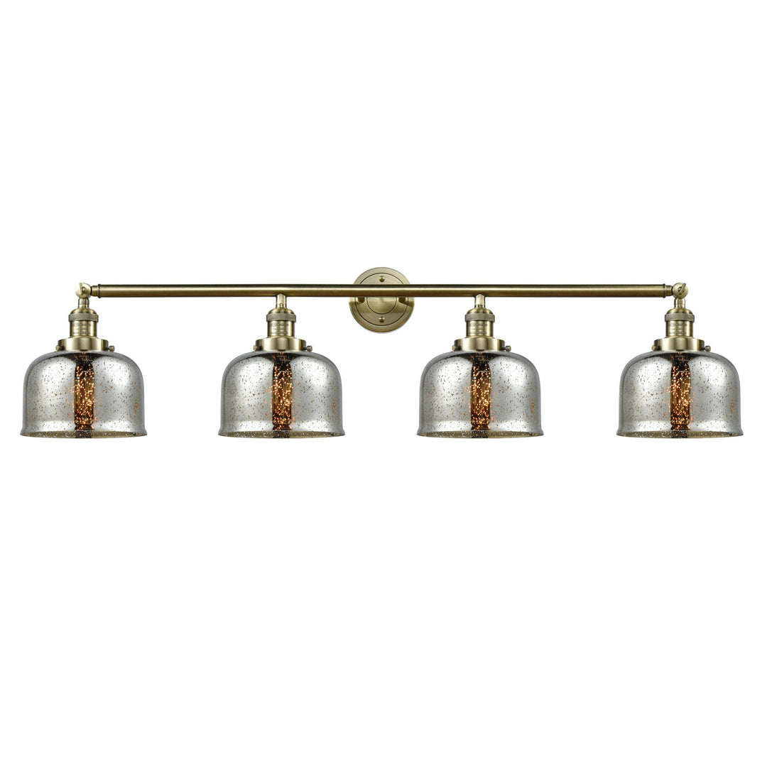 Innovations Franklin Restoration 215-AB-G78 Bath Vanity Light 45 in. wide - Antique Brass