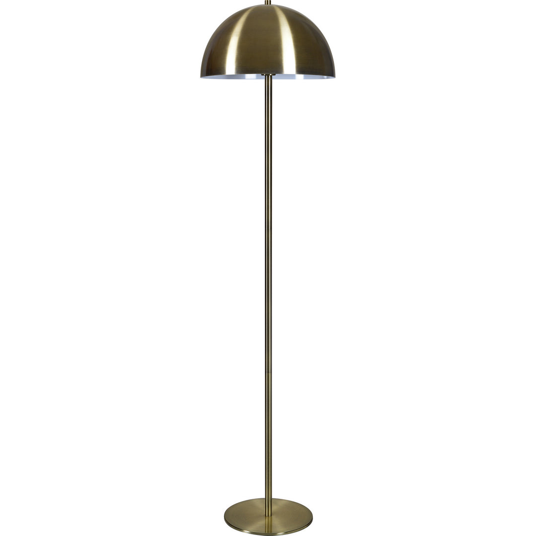 Renwil Lighting LPF3127 Fabron One Light Floor Lamp Lamp Brass - Antique