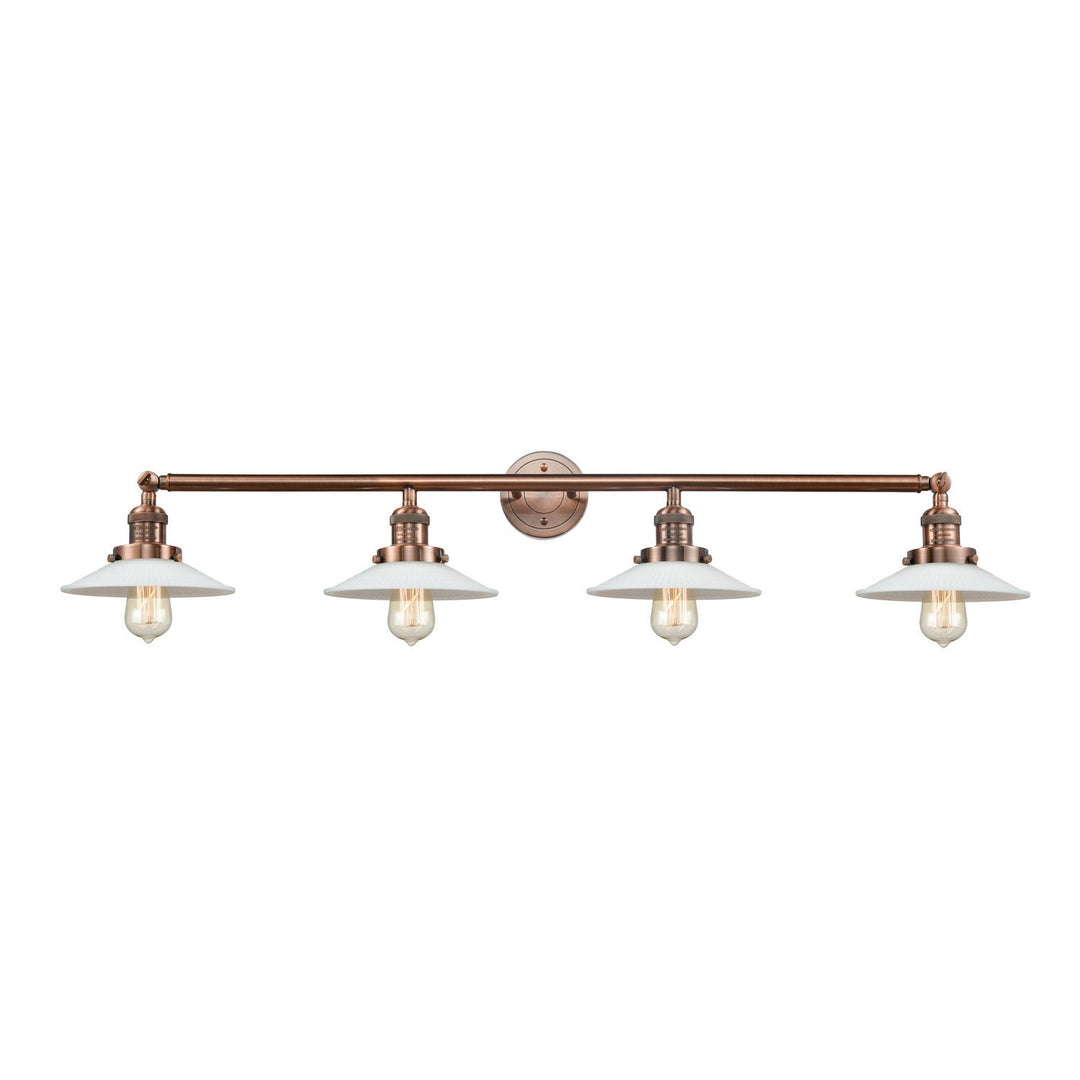 Innovations Franklin Restoration 215-AC-G1 Bath Vanity Light 45 in. wide - Antique Copper