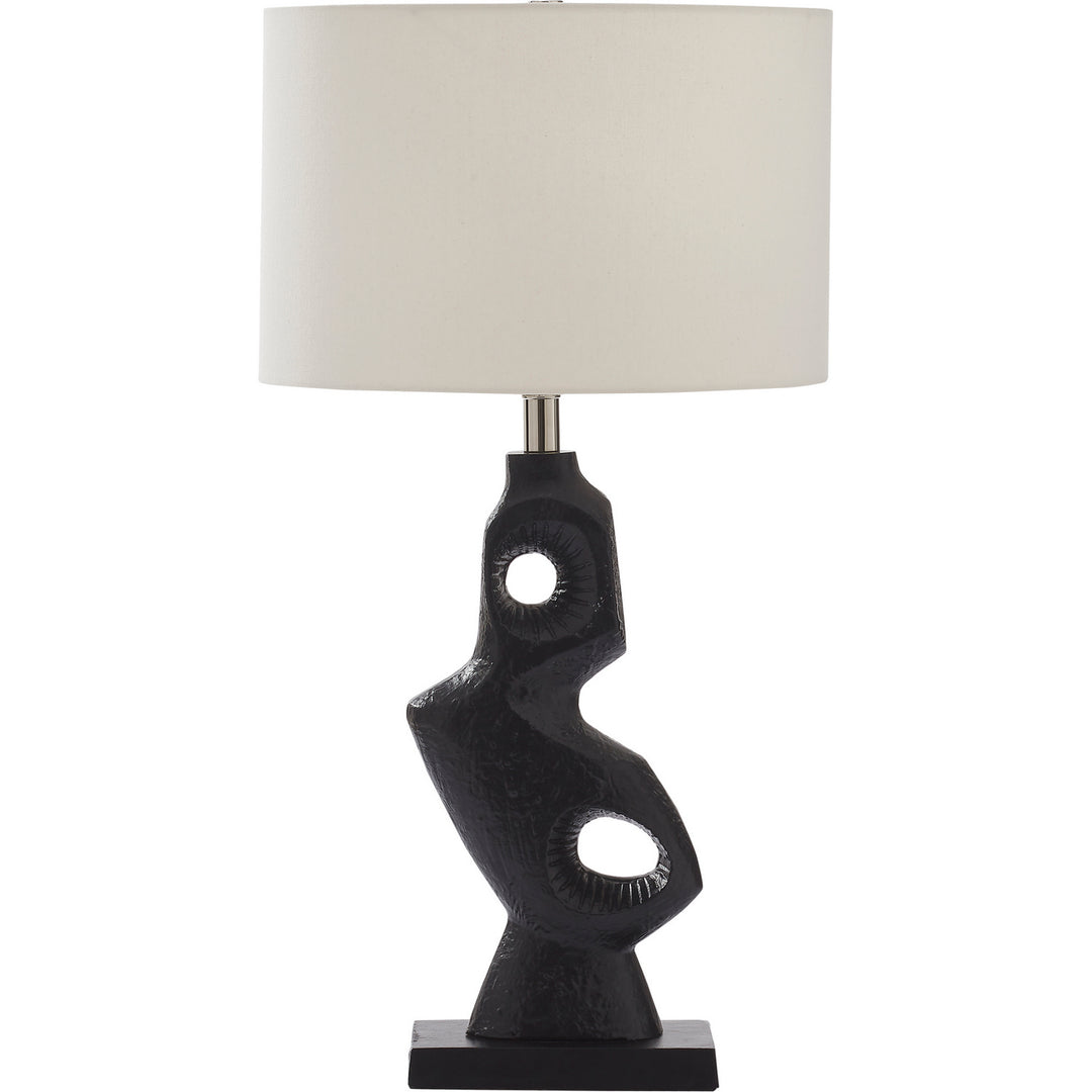 Renwil Lighting LPT1152 Caracas One Light Table Lamp Lamp Black