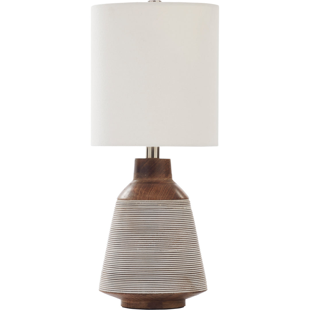 Renwil Lighting LPT1159 Botwood One Light Table Lamp Lamp Wood/Stone/Naturals