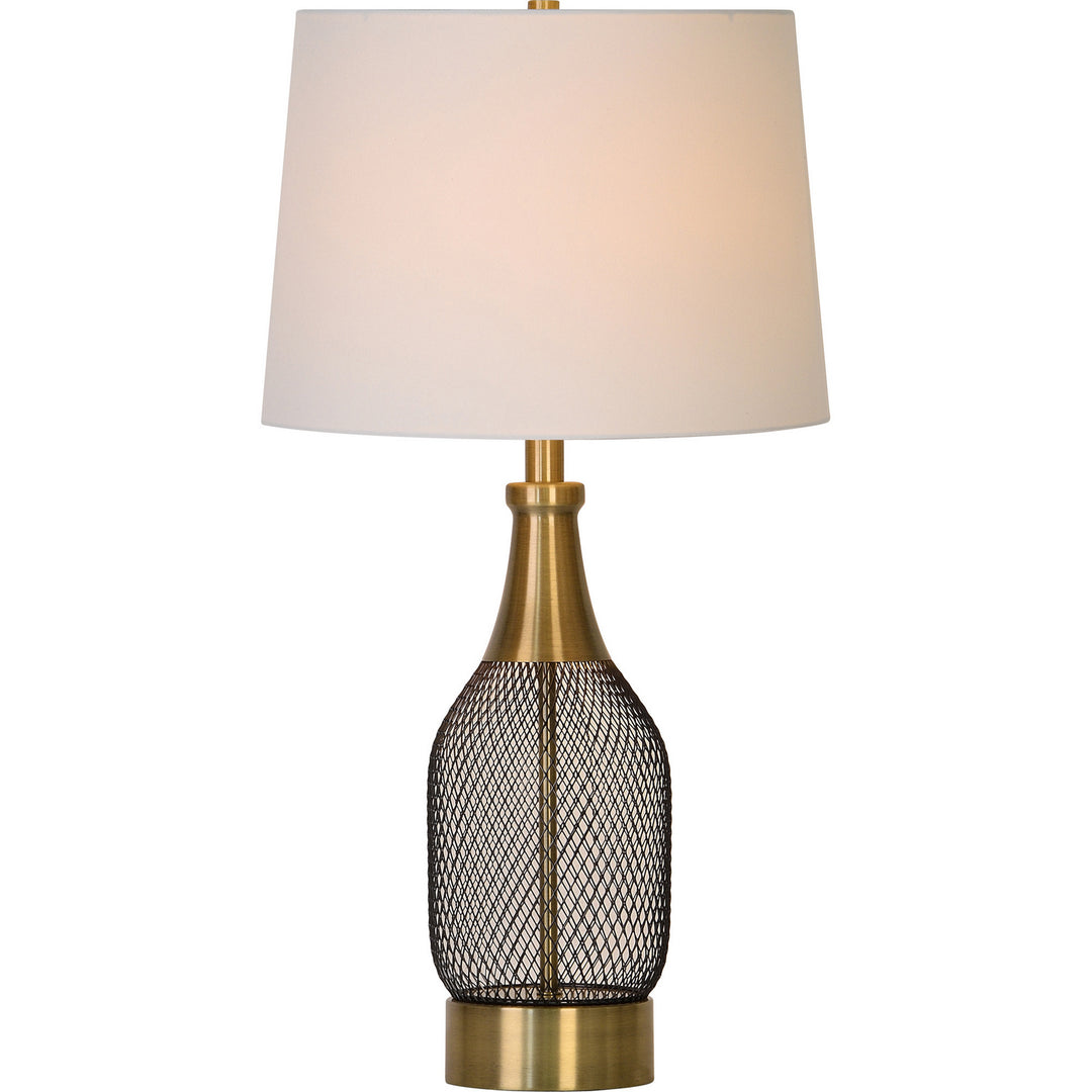 Renwil Lighting LPT1164-SET Fantina One Light Table Lamp Lamp Brass - Antique