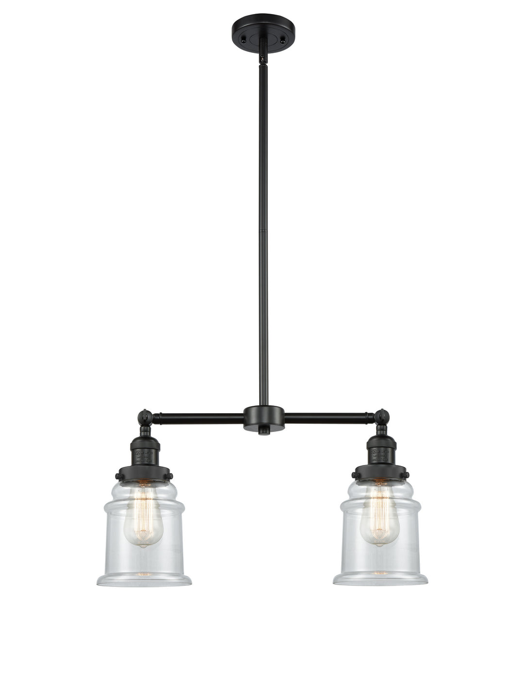 Innovations Franklin Restoration 209-BK-G182-LED Pendant Light - Matte Black