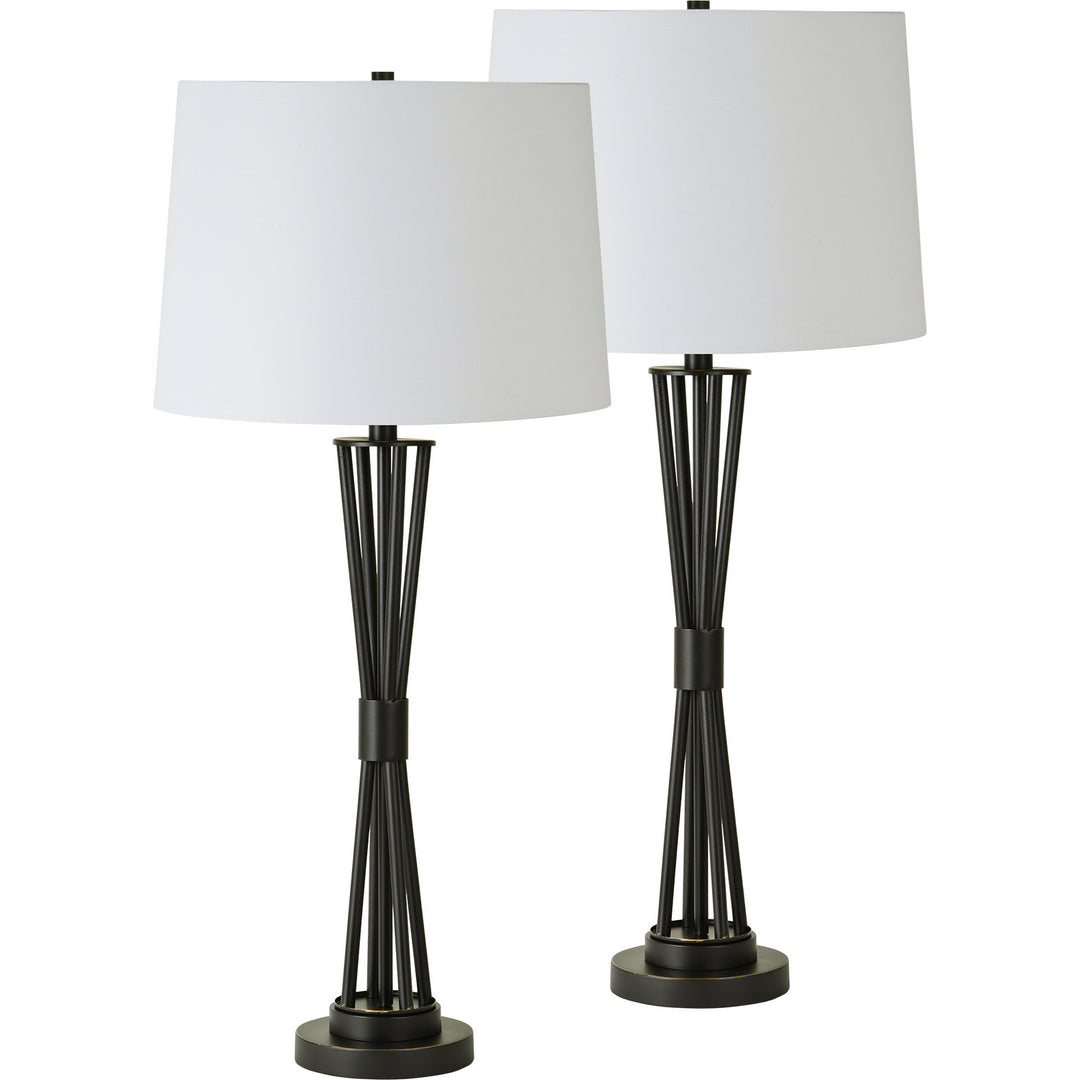 Renwil Lighting LPT870-SET2 Zaya Table Lamp (Set Of 2) Lamp Bronze / Dark