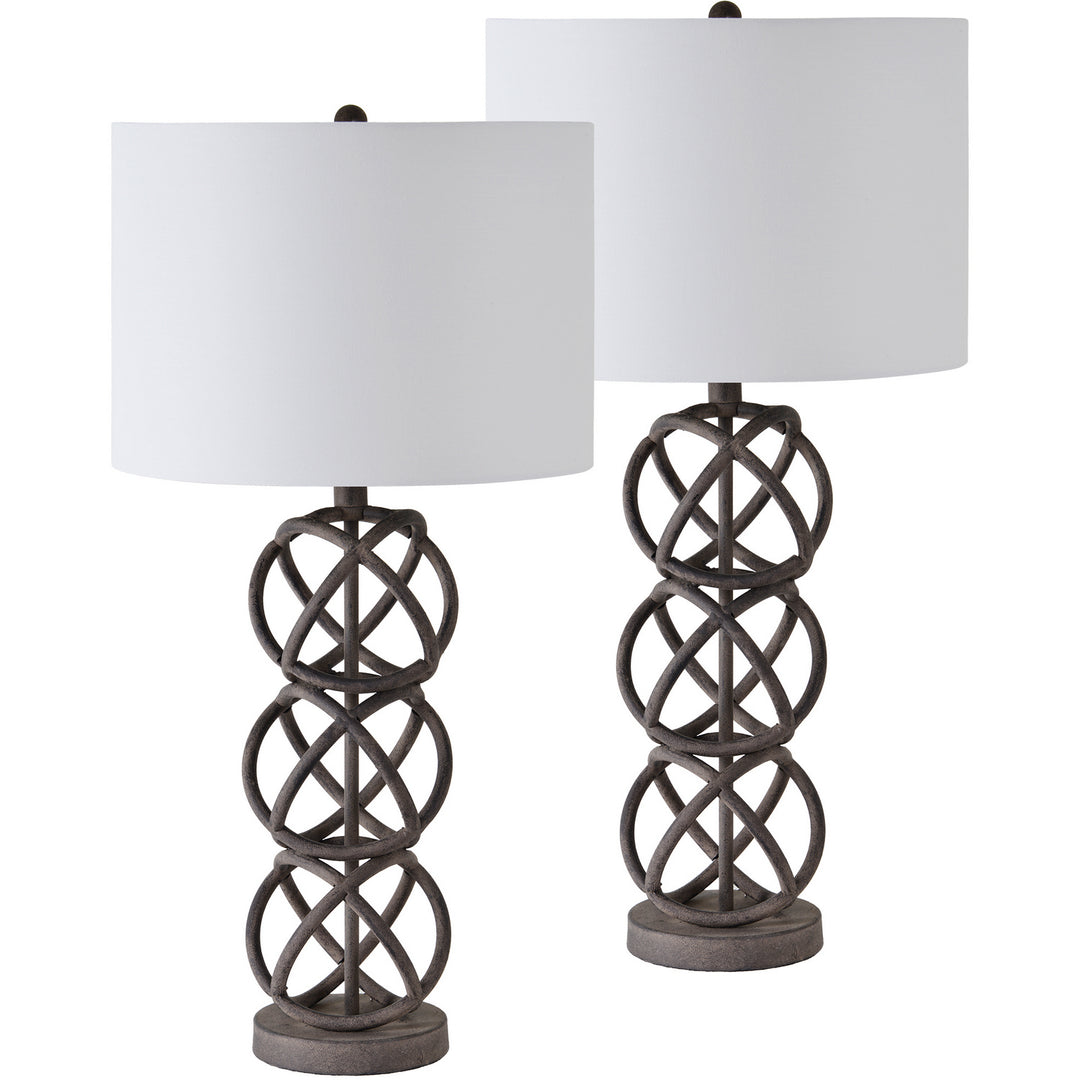 Renwil Lighting LPT871-SET2 Shira Table Lamp (Set Of 2) Lamp Black