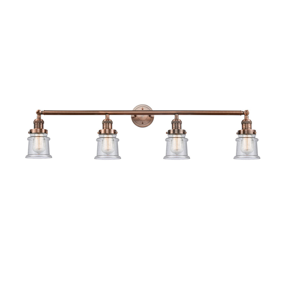 Innovations Franklin Restoration 215-AC-G184S Bath Vanity Light 42 in. wide - Antique Copper