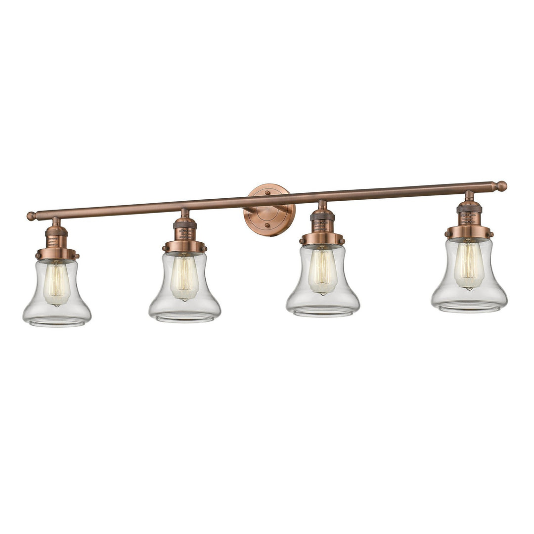 Innovations Franklin Restoration 215-AC-G192-LED Bath Vanity Light 43 in. wide - Antique Copper