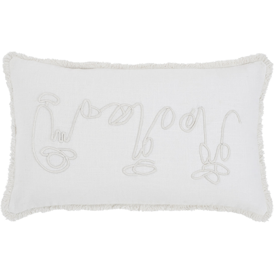 Renwil Lighting PWFL1389 Alivia Pillow Home Decor White