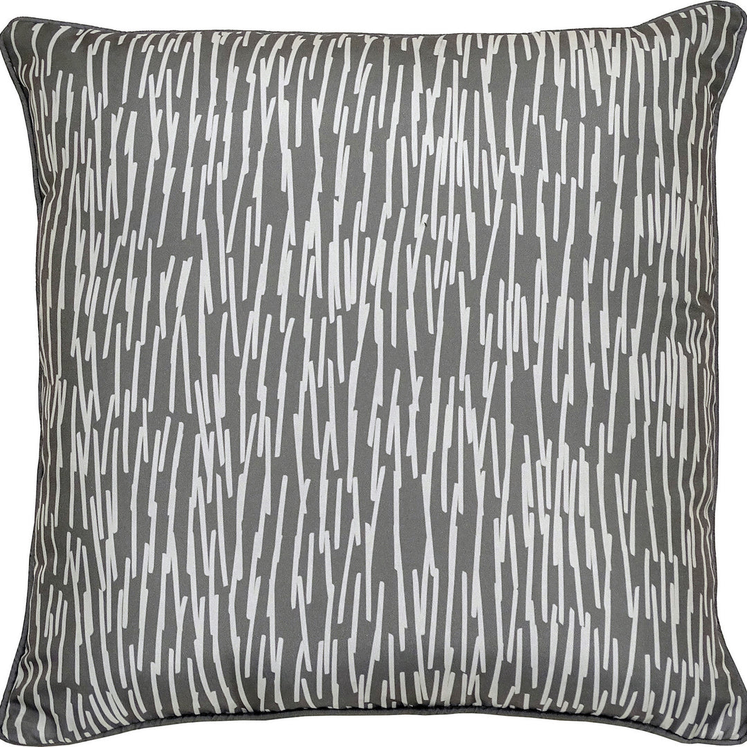 Renwil Lighting PWFLO1005 Chantilly Pillow Home Decor Gray