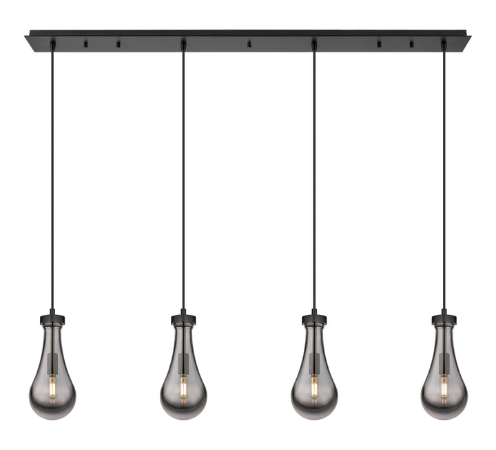 Innovations Downtown Urban 124-451-1P-BK-G451-5SM Pendant Light - Matte Black