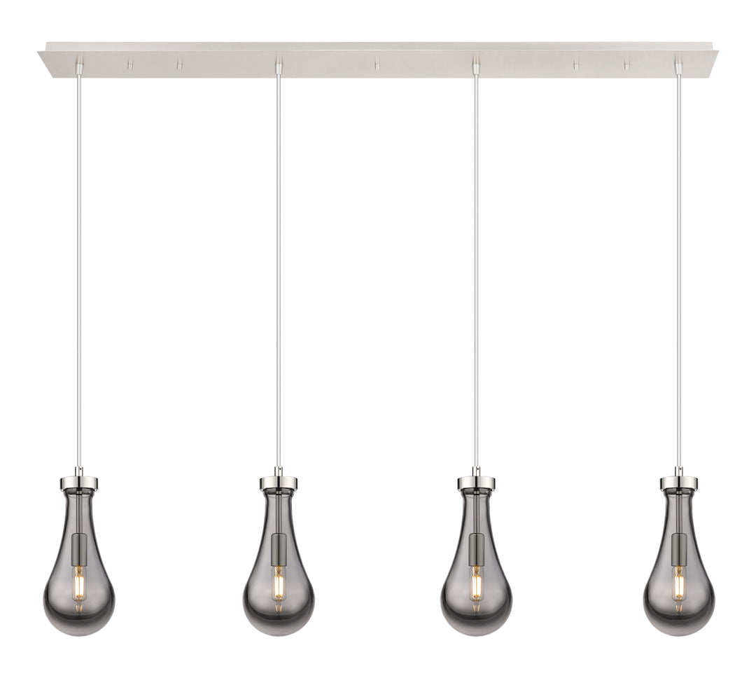 Innovations Downtown Urban 124-451-1P-PN-G451-5SM Pendant Light - Polished Nickel