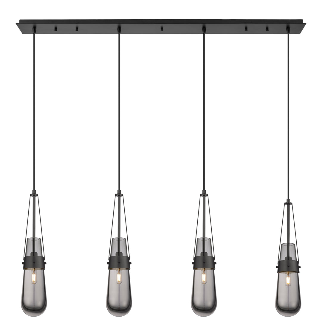 Innovations Downtown Urban 124-452-1P-BK-G452-4SM Pendant Light - Matte Black
