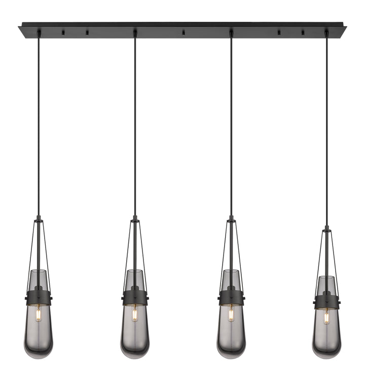 Innovations Downtown Urban 124-452-1P-BK-G452-4SM Pendant Light - Matte Black