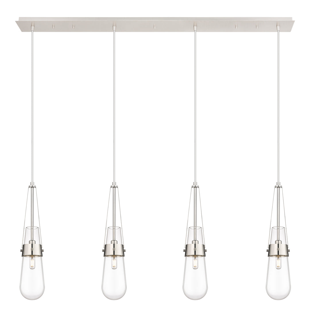 Innovations Downtown Urban 124-452-1P-PN-G452-4CL Pendant Light - Polished Nickel