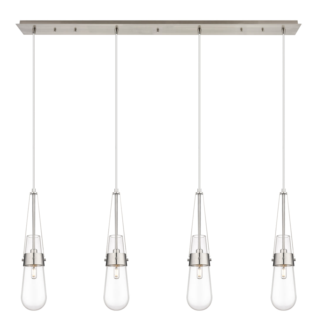 Innovations Downtown Urban 124-452-1P-SN-G452-4CL Pendant Light - Brushed Satin Nickel