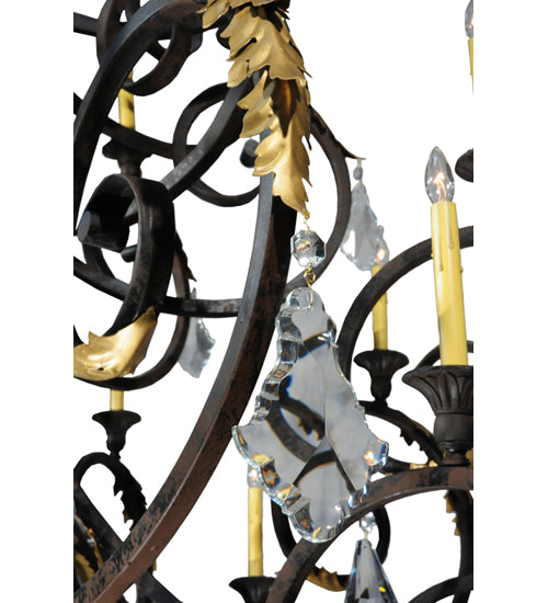 Meyda Tiffany Serratina 124019 Chandelier Light - Custom