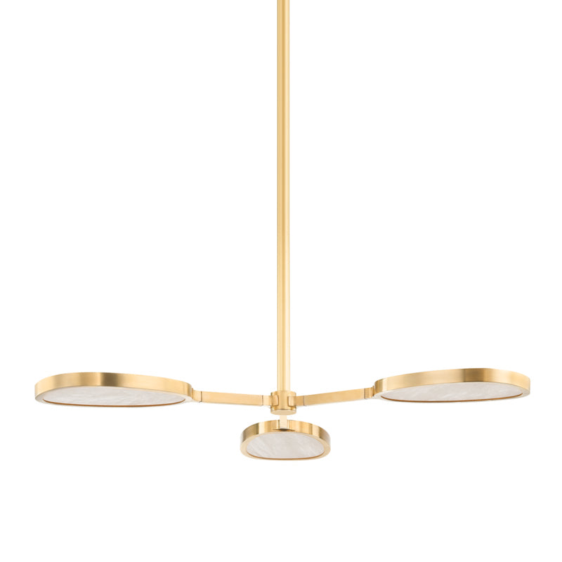 Corbett Patras 338-03-VB Ceiling Light - Vintage Brass