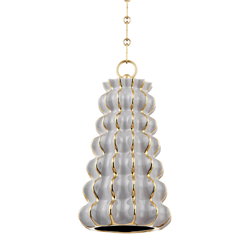 Corbett Esperanza 394-10-CGG Pendant Light - Ceramic Gloss Gray