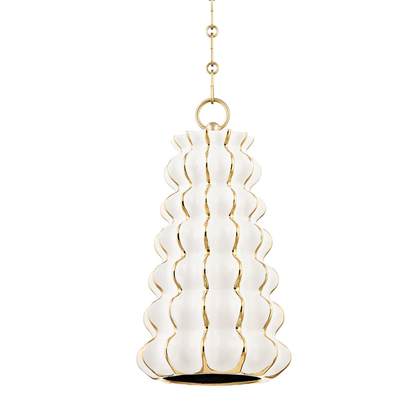 Corbett Esperanza 394-10-CGW Pendant Light - Ceramic Gloss White