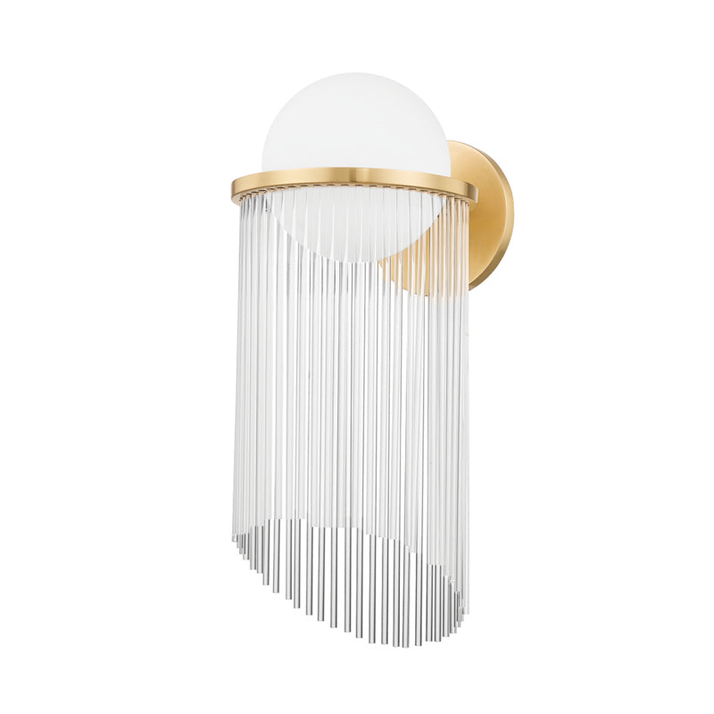 Corbett Celestial 398-01-AGB Wall Sconce Light - Aged Brass