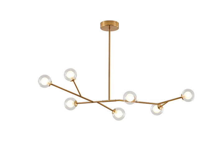 Bethel International DC05C37G Chandelier Light - Brass