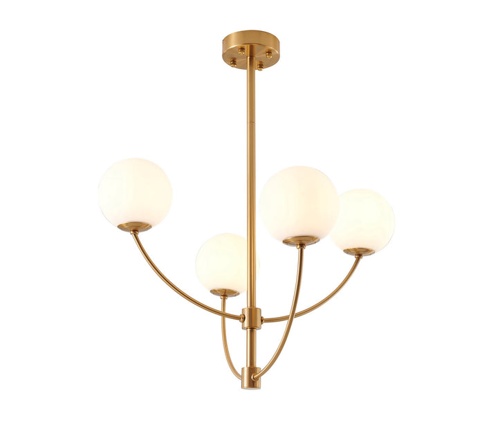 Bethel International DC09C26G Chandelier Light - Brass
