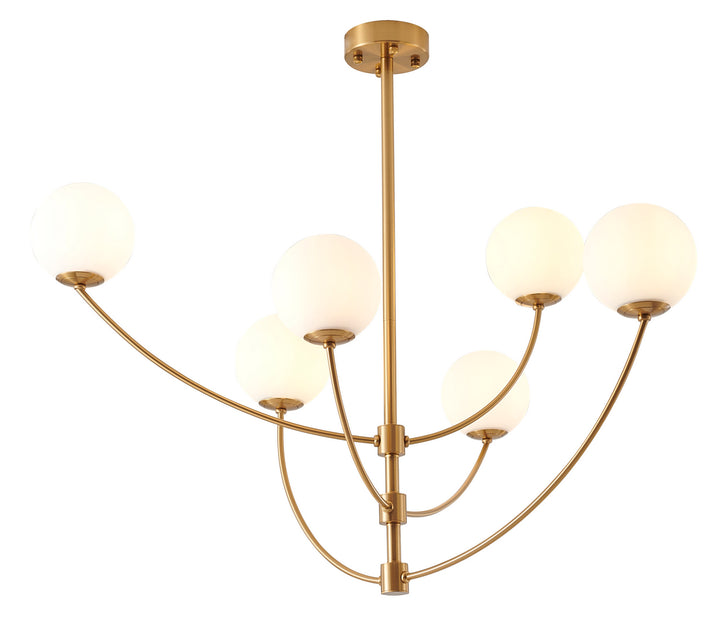 Bethel International DC09C36G Chandelier Light - Brass