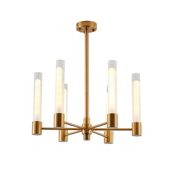 Bethel International DC10C26G Chandelier Light - Brass