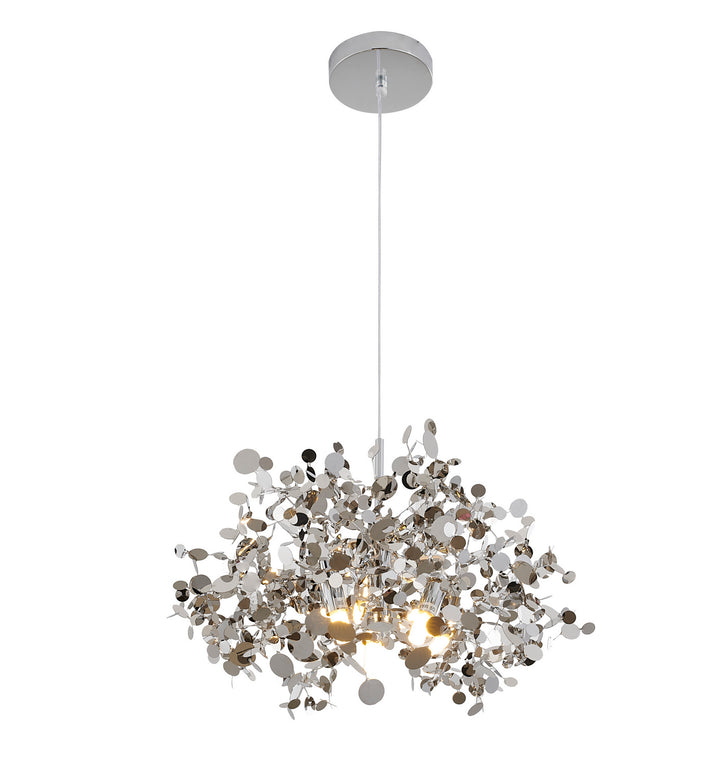 Bethel International DLS108C15S Pendant Light - Chrome