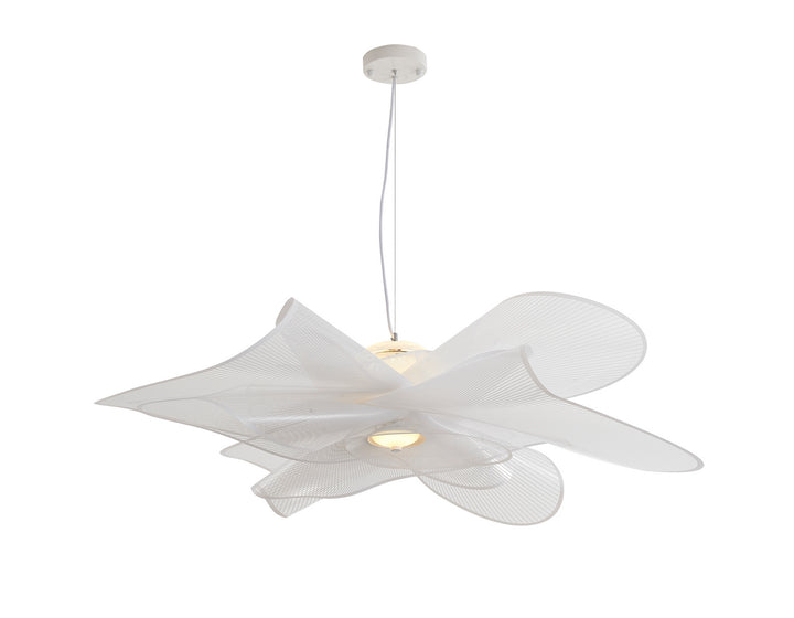 Bethel International DLS112C35W Chandelier Light - White